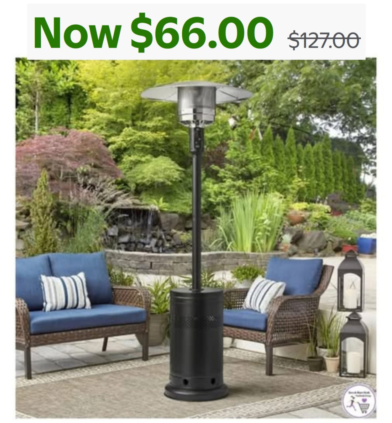 Patio Heater only $66!