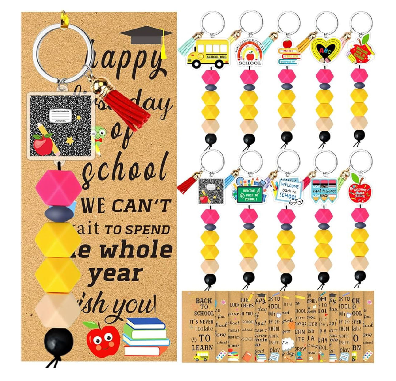 Back to School Keychains 50% off!