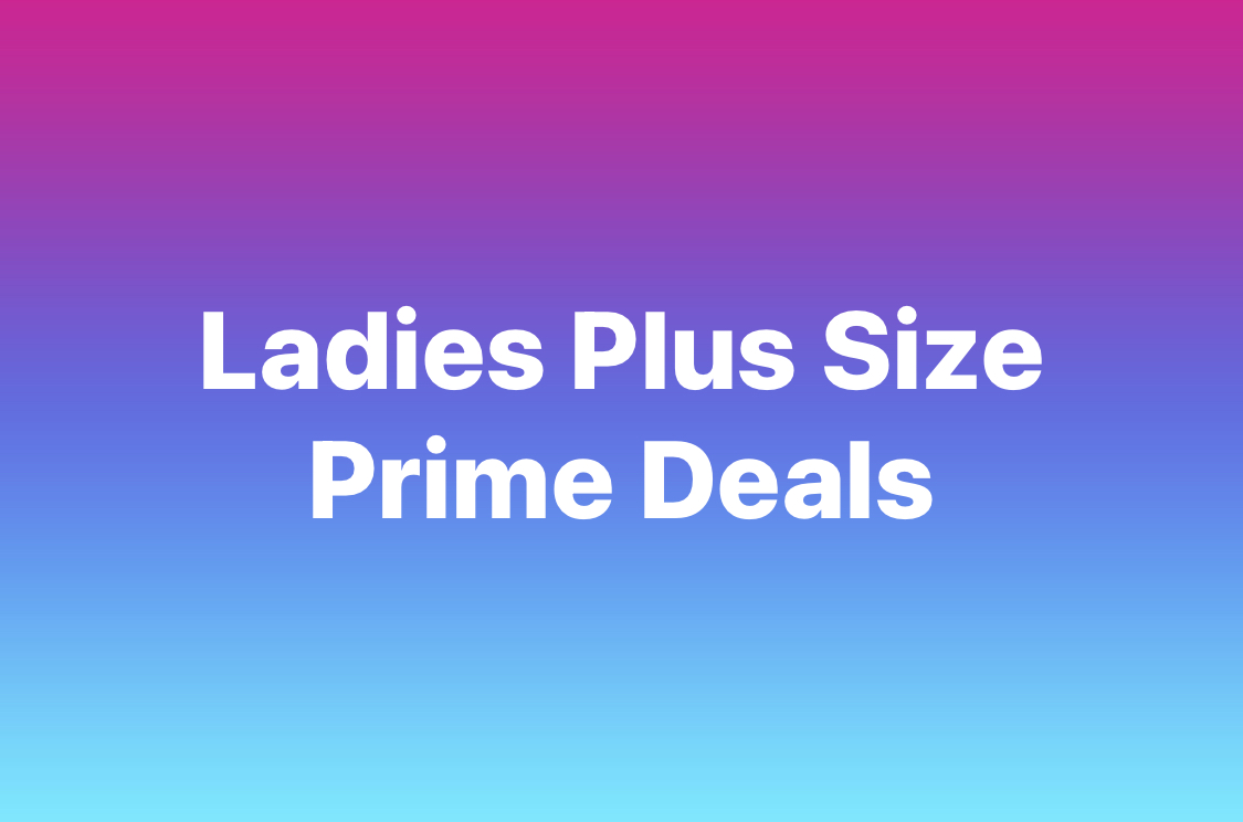 Plus Size Deals