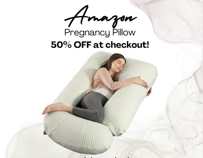 Pregnancy Pillow 50% off!