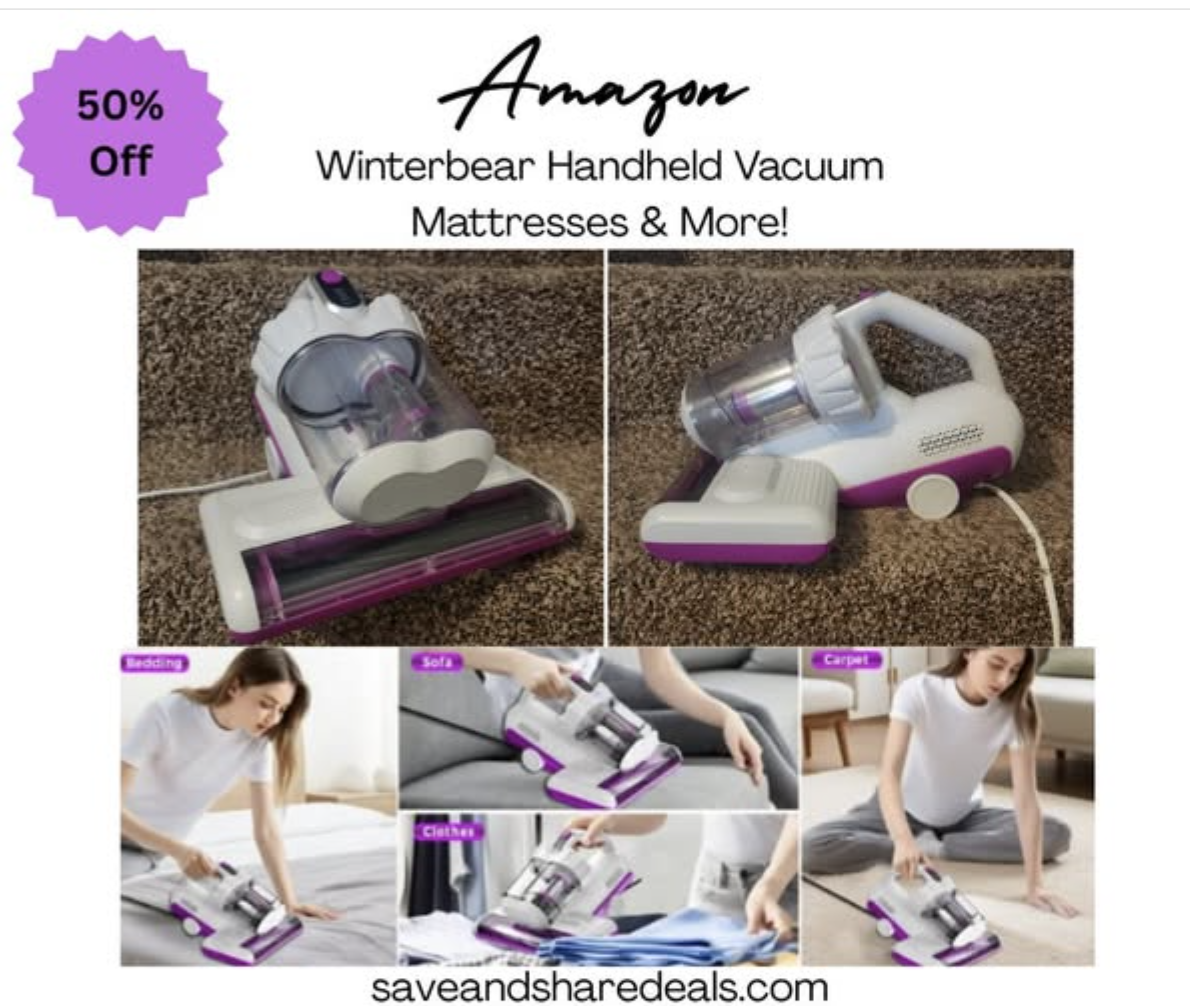 Mattress Vacuum 50% off!