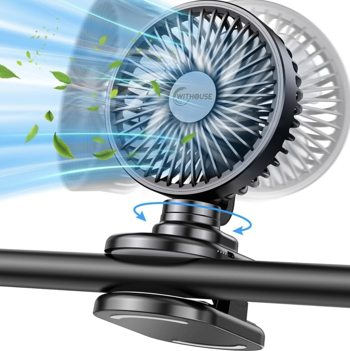 Portable Clip on Fan extra 35% off!