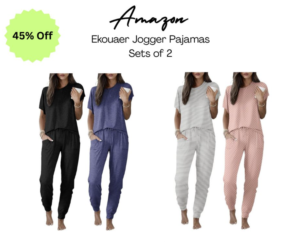 Jogger PJs 45% off!