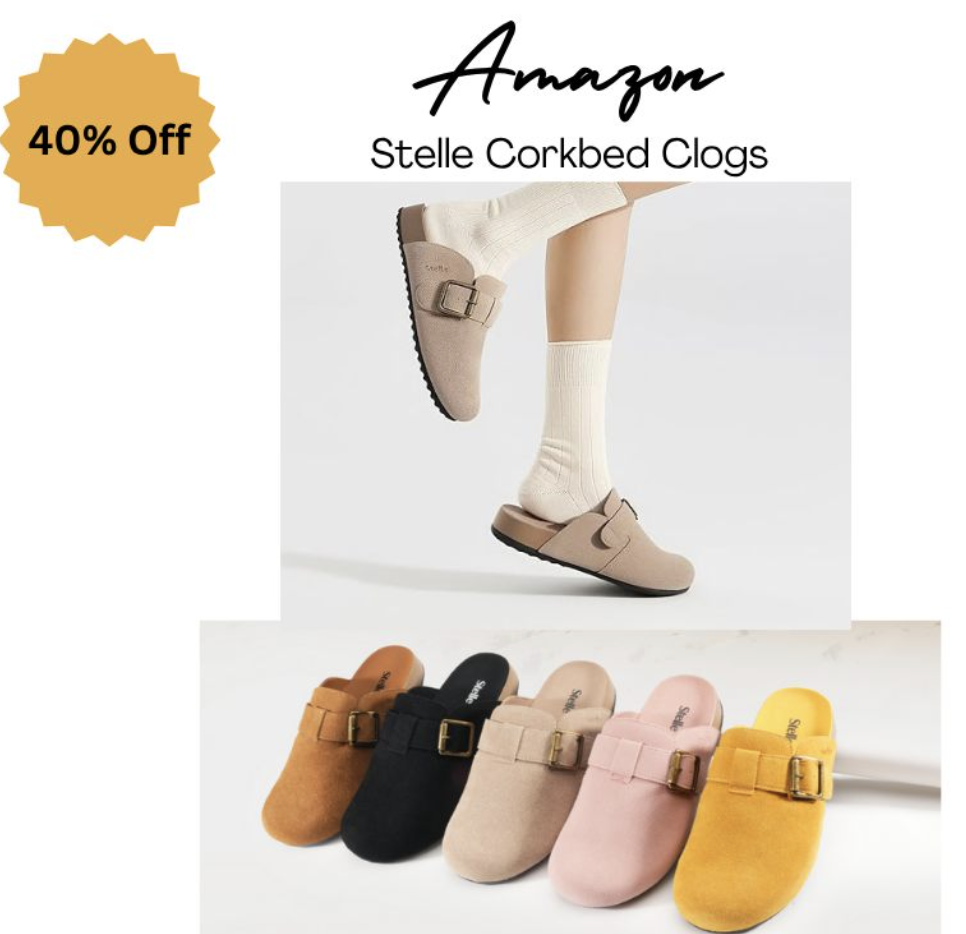 Corkbed Clogs 40% off!