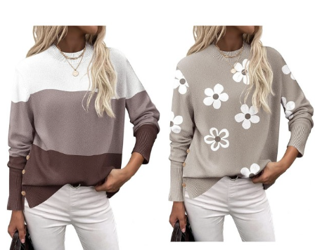 Side Button Sweaters 40% off!