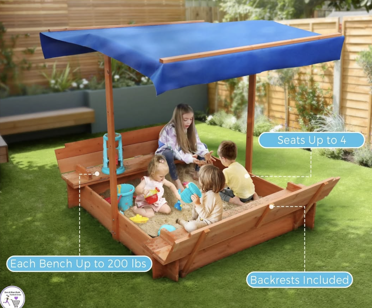Sandbox with cover <$70!