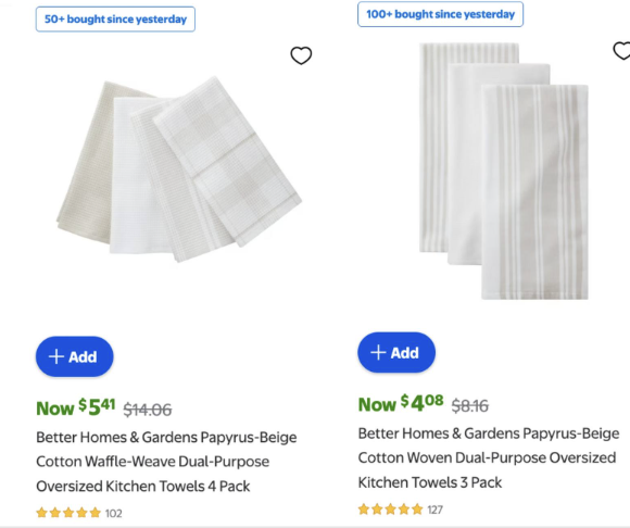 Kitchen Towel Sale!