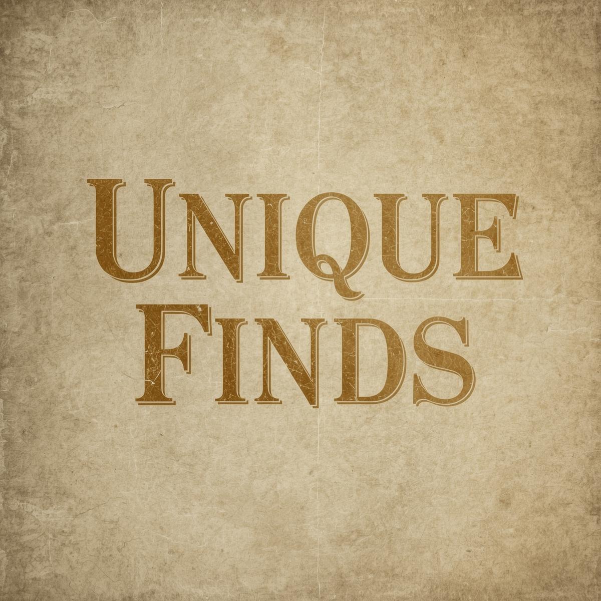 Unique finds