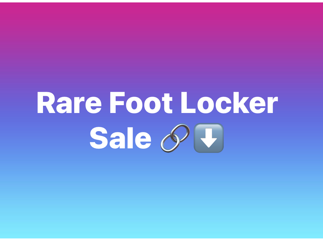 Foot Locker Sale