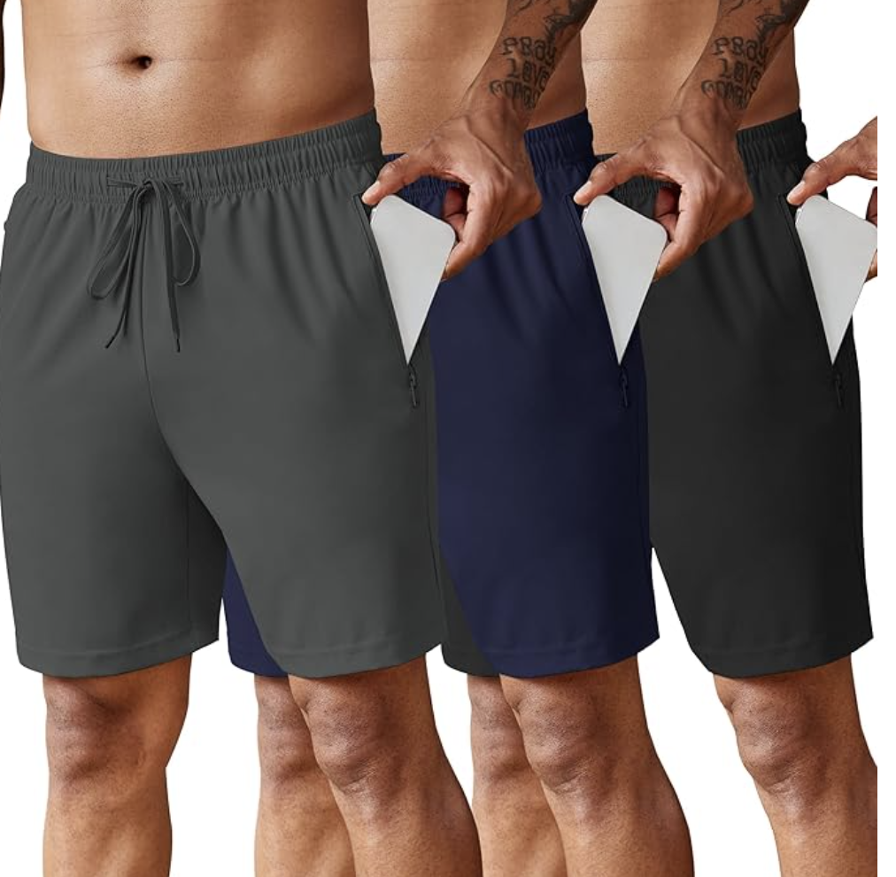 Coofandy Men's Athletic Shorts 60% OFF!!