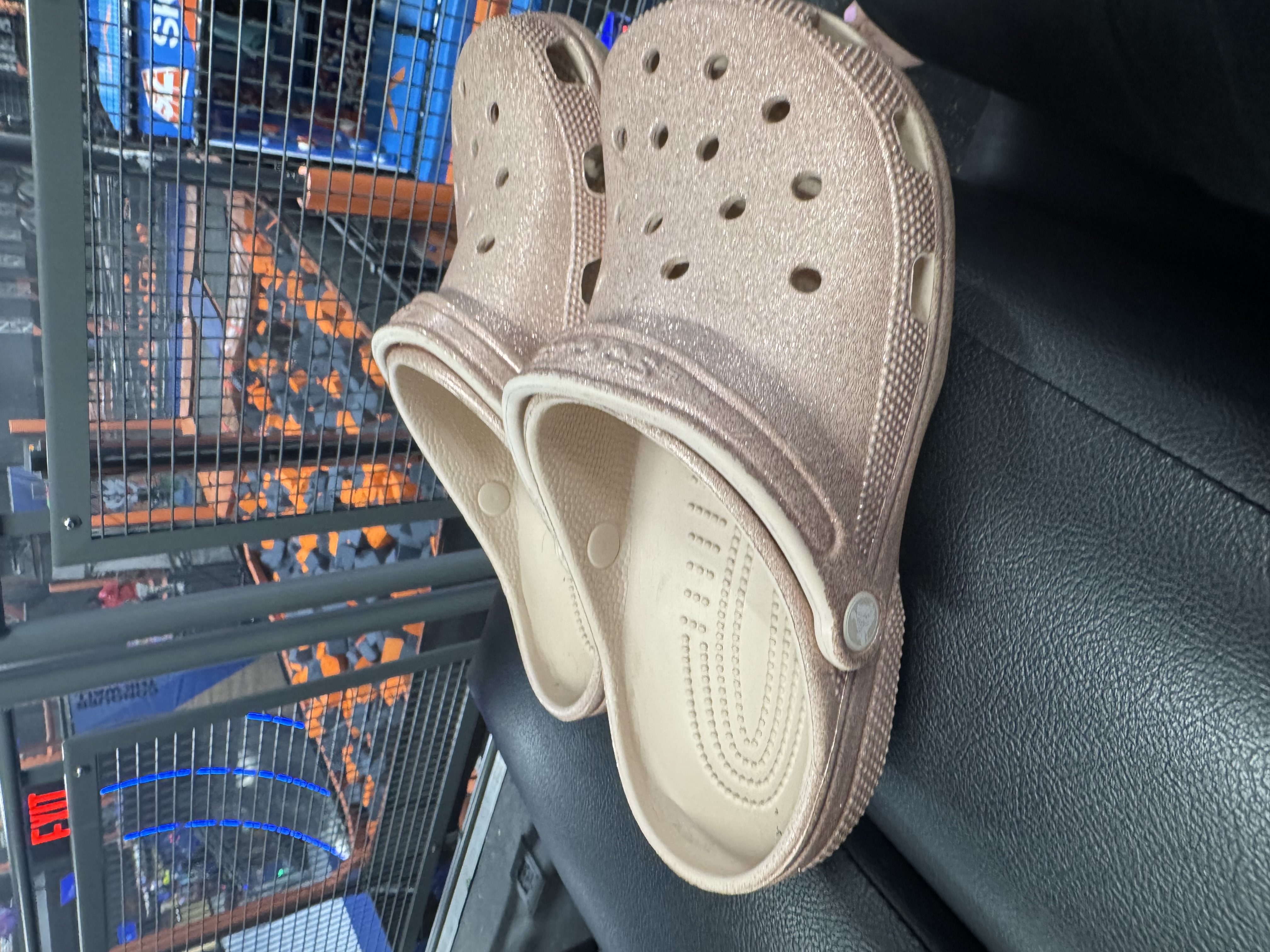 Quartz Glitter Crocs