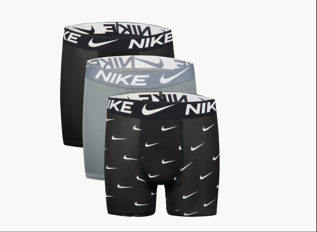 Kids' Assorted 3-Pack Micro Essentials Boxer Briefs